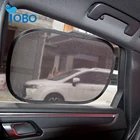 Foldable Customized Promotional Mesh Side Sunshade Car Static Cling Sunshade Car Sun Shade For Window