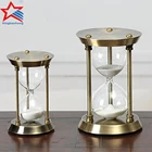 Best Seller Outstand Home Decoration 1 Hour Large Metal Hourglass