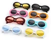 B382 Clout Goggles Glasses Classic Vintage Retro Oval Sunglasses Shades Sun Glasses Punk Rock Unisex Eyeglass