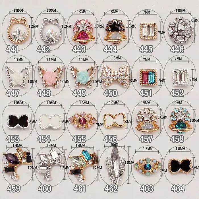 New easy sell fancy retro style nail art designs