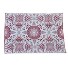 Home Lightweight Indoor/Outdoor Reversible Plastic Rug 90 X 150cm Grey/White