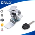 913 high quality stainless steel push cam lock with key