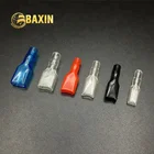 48000/63000 customized 250/187 clear pvc sleeve for faston terminals