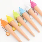Promotional Plastic Ice cream shaped Roller ball pen
