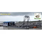 small sand gold dredger dredging machine