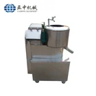 Potato French Fry Cutter Potato Chips Cleaning Peeling and Cutting Machine