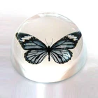 K9 optical crystal half ball paperweight clear glass dome paperweight
