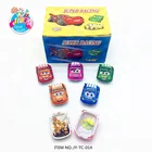 Funny Colorful Car Shape Chocolate Surprise Egg Toy Candy For Kids