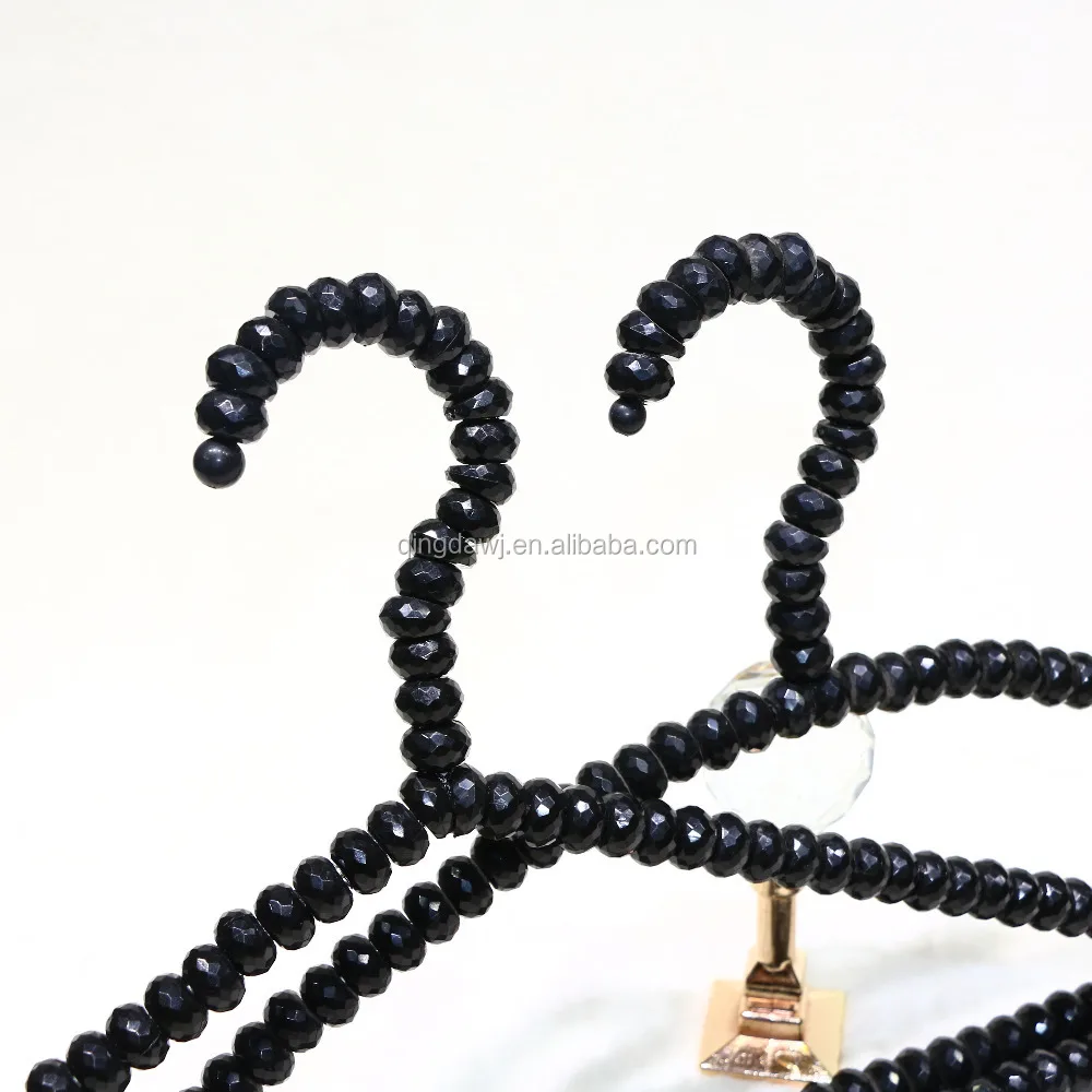 QD-B32 Senior pearl beaded hangers for display
