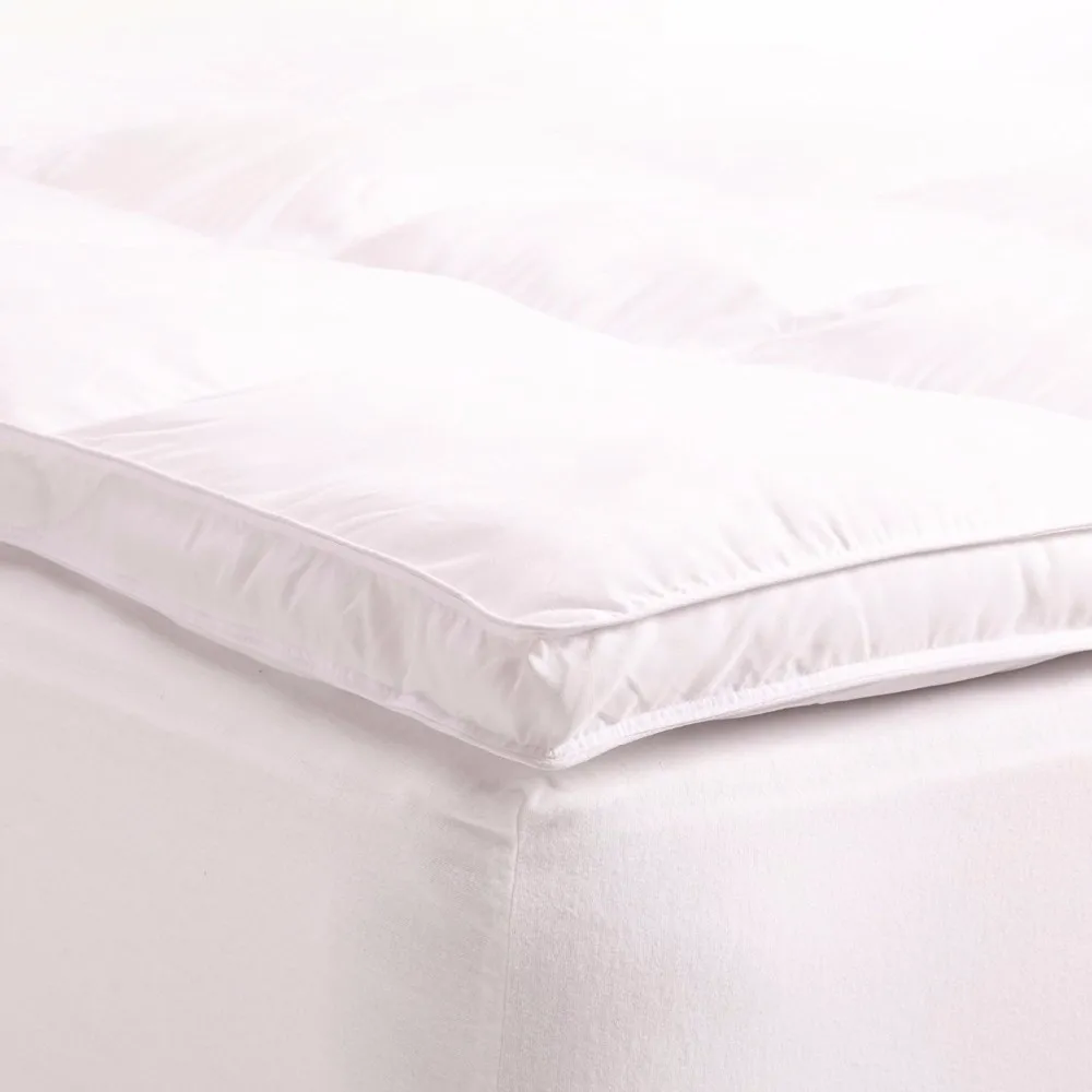 Bedroom Furniture Duck Feather and Down Mattress Topper with vacuum bag - Jozy Mattress | Jozy.net