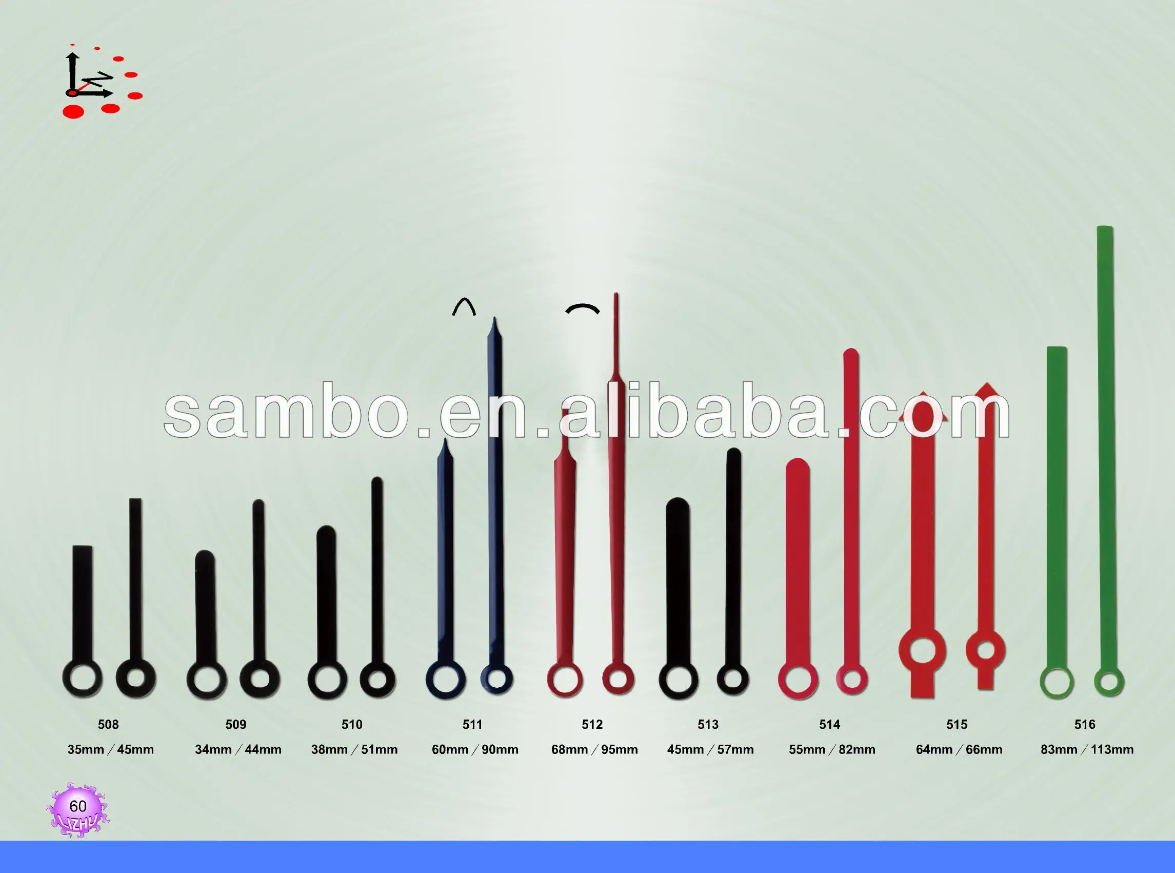 Custom Color Novelty Clock Hands Buy Novelty Clock Hands,Clock Hands,Custom Clock Hands