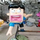 Movie Theme Life Size Fiberglass Statue for sale