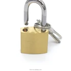 70mm hardened shackle heavy duty solid brass padlock