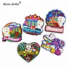 Wholesale Custom World City 3D Fridge Magnet For Singapore