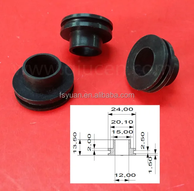 Square Epdm Cable Grommet Waterproof Push In Grommets Rubber Pipe