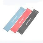 Custom printed latex resistance loop bands set exercise gym equipment