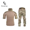 Summer Multicolor Short Sleeve Frog Suit Military Tactical Training T Shirt Tactical Combat Suit