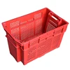 High quality durable plastic milk crate with stronger ribs