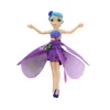 Pletom Infrared Induction Princess Fairy Doll RC Butterfly LED Light Children Flying Toys for Sale