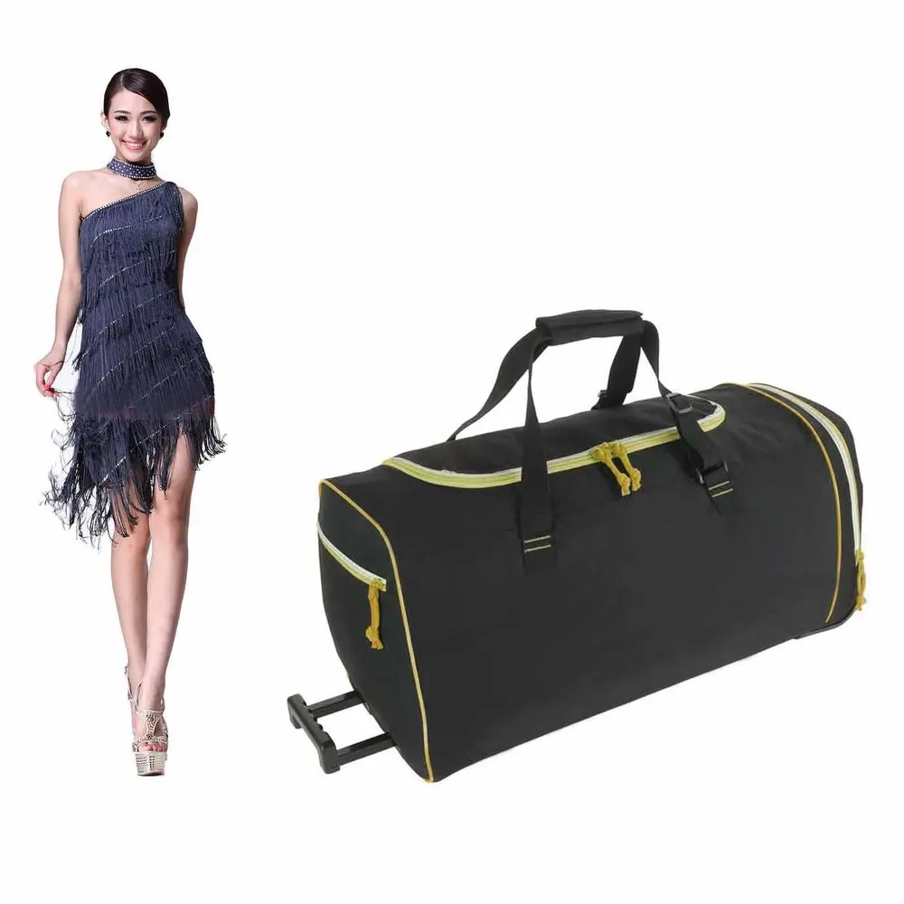 dance bag with clothes rack