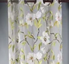Trade Assurance Wholesale fabric Flower baroque organza printed curtains