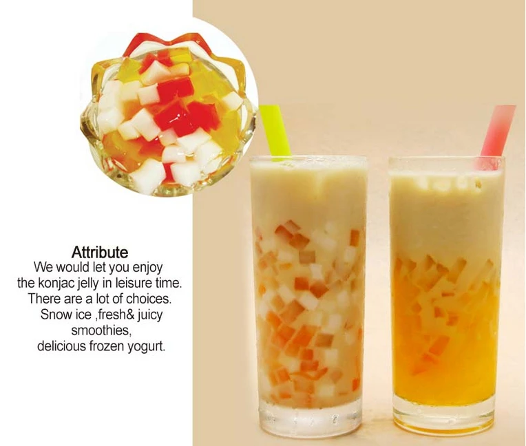 Konjac Jelly For Bubble Tea Drinks,Boba Tea Drinks Buy Konjac Jelly