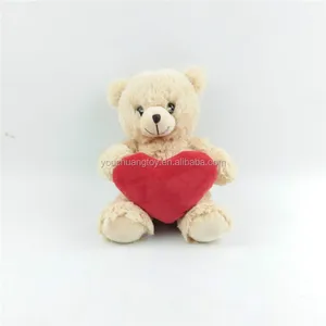 cute promotional valentine gift i love you red heart teddy bear
