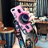 Blue Light Camera Phone Case for iPhone XS MAX XR X 8 7 6 Plus Fashion Shockproof Stand Case