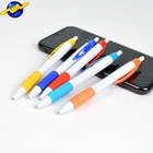 colored Customized printed click ball pen