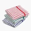 china supplier wholesale checks design yarn dyed cotton tea towels