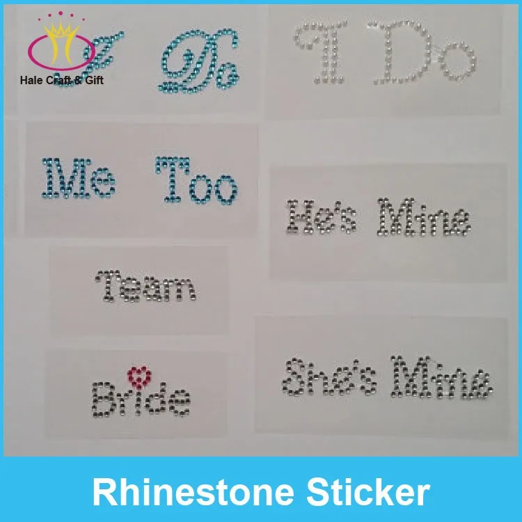 rhinestone sticker 1-241