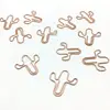 2018 new items rose gold barbary fig shaped paper clips