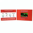 Digital Lcd Screen Business Invitation Greeting Card 2.4 4.3 5 7" 10 Inch Video Brochure