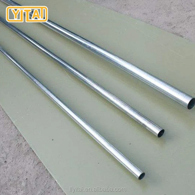 galvanized 16mm 20mm 25mm emt conduit tube / emt conduit / emt