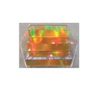 Acrylic cosmetic organizer/cosmetic display/gold holographic acrylic