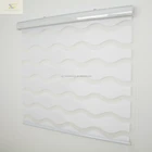 Warm color one way window shades