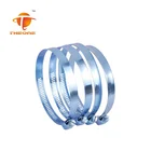 China suppliers wholesale cheap 18-32mm aluminum clamp american hose clamps