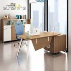 office table executive ceo desk mdf office desk