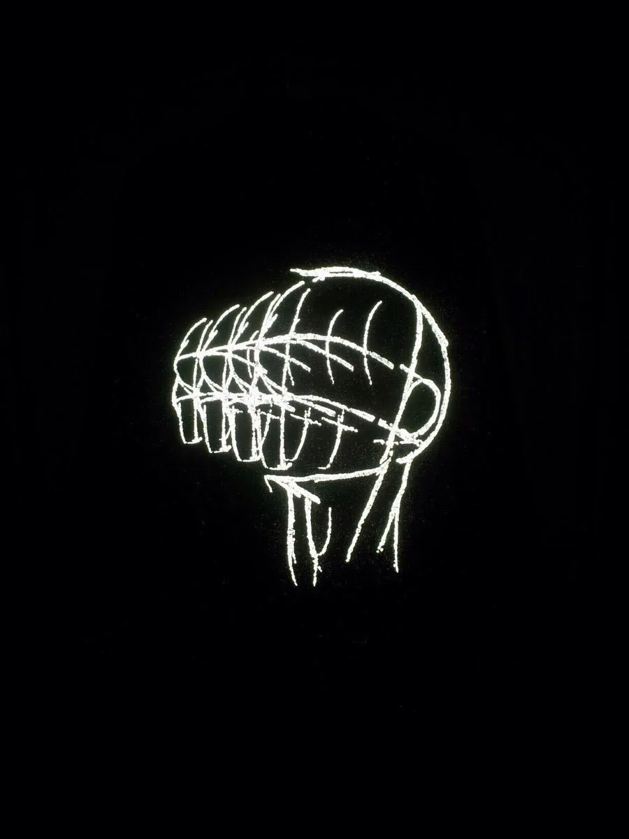 Nylon reflective thread