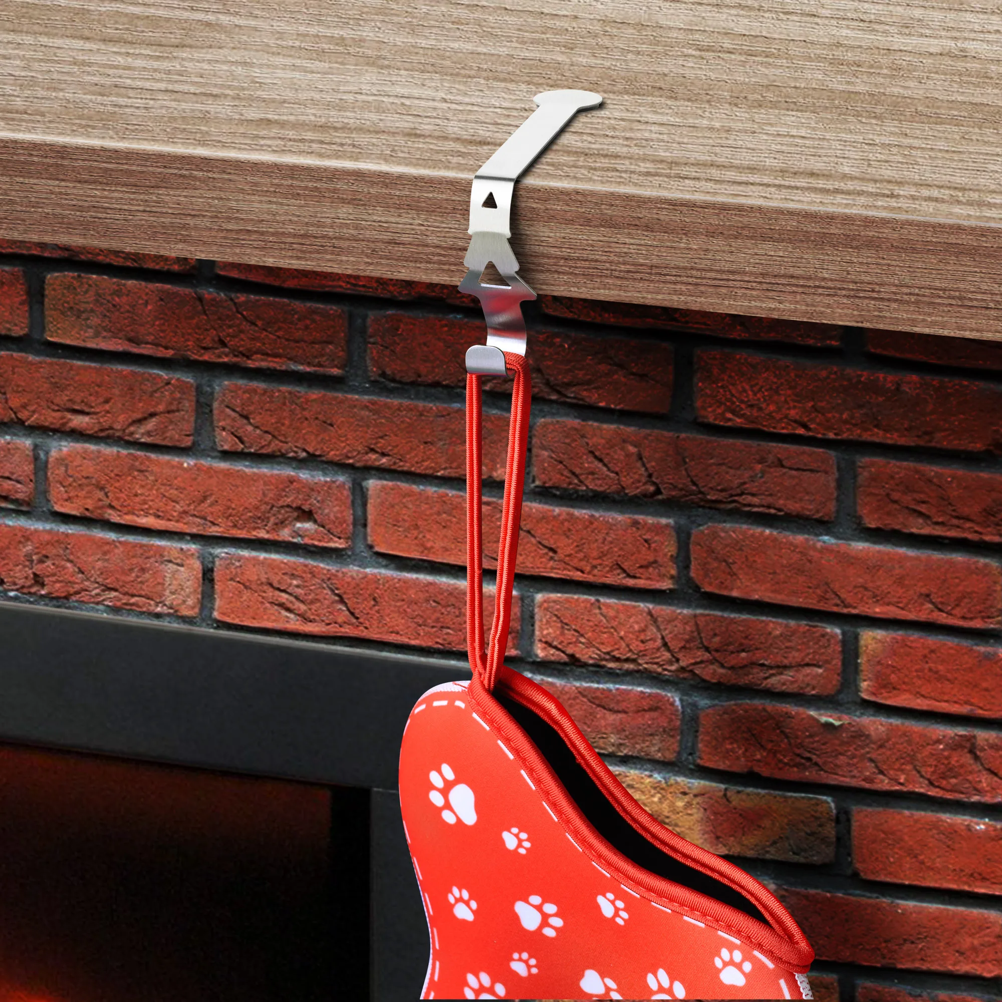 metal christmas party hook headphone stand hanger desk holder