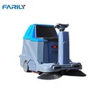 2017 New design FE1100 ride on double brush floor sweeper