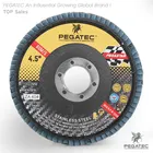 4.5" flexible zirconia material flap disc factory with MPA EN13743
