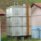 Farms Fiberglass Mould Pressure Smc Drinking Assembled Rain Sectional Water Treatment Tank