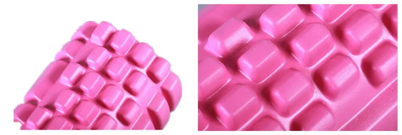 Medicine foam roller 12"4" with grid for deep tissue massage and muscle therapy eva yoga roller fitness equipment