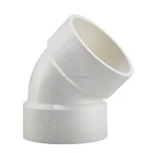 ERA PVC Drain Pipe Fittings 45 Degree Elbow,ASTM D2665,NSF Certificate,4inch