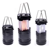 2018 New Creative 2 Modes 39 Led Dancing Flame Led Camping Light Camping Lantern with Magnetic Bottom and Hook