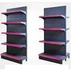 Guangzhou Factory Sale Supermarket Shelving Double Side Retail Shop Gondola Shelves