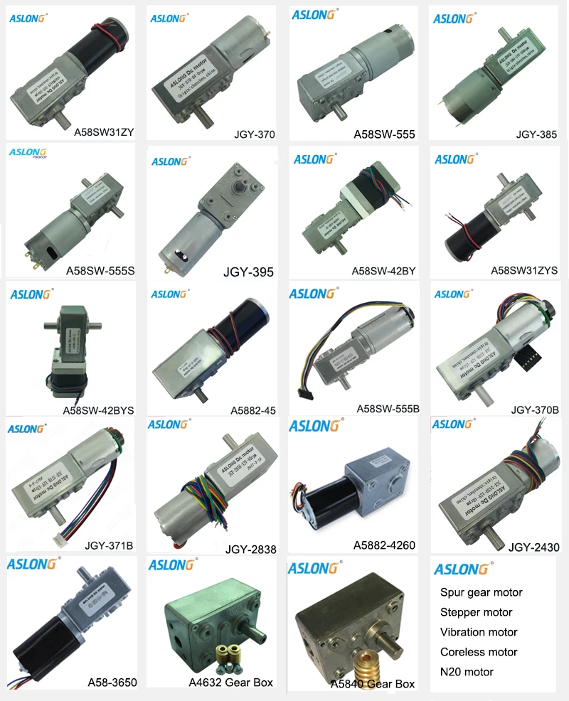 worm gear motor