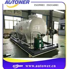 Customized SS skid-mounted lpg filling tank gas station manufacturer