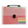 13-story portable organ bag PP multi-layer File Holder box file